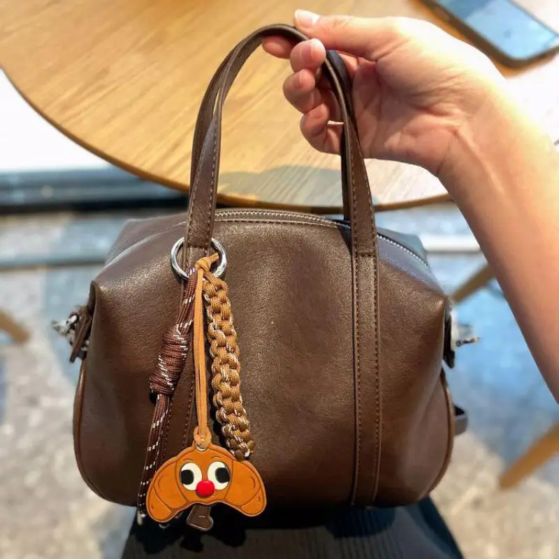 Light Luxury Fashion High-quality Genuine Leather Handbag Simple Casual Versatile Multi-functional Single Shoulder Crossbody Bag