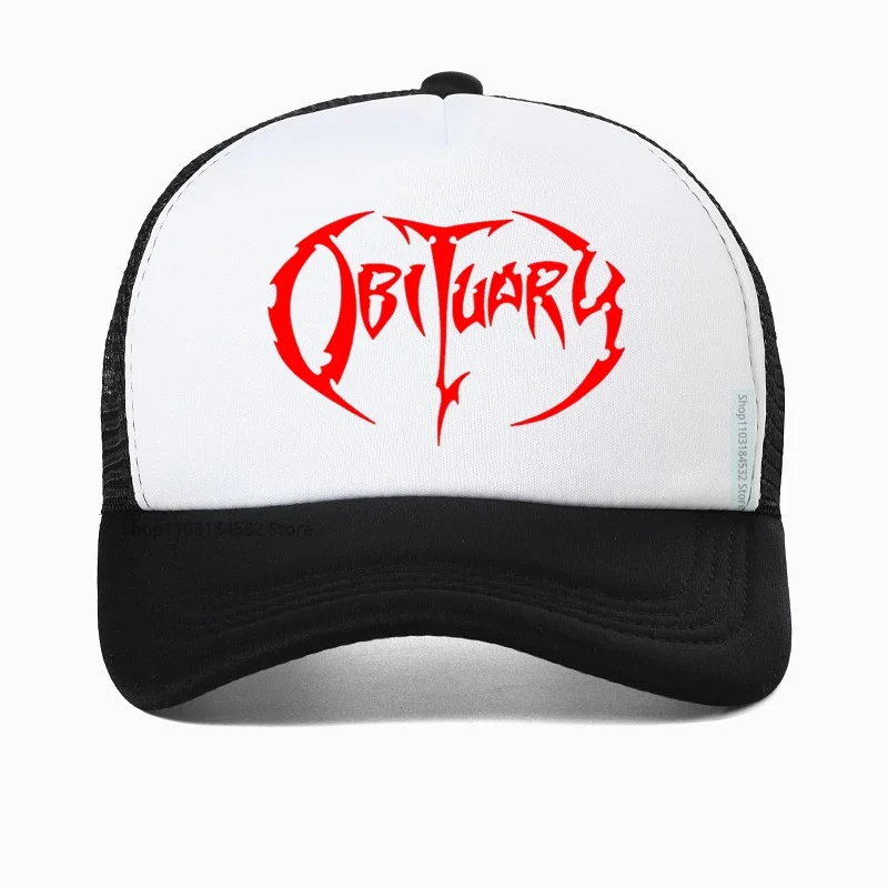 Heavy Metal Rock Music Men Women\'s Hat Obituary Baseball cap Hip Hop Death Metal Band Obituary hats Snapback caps Casquette