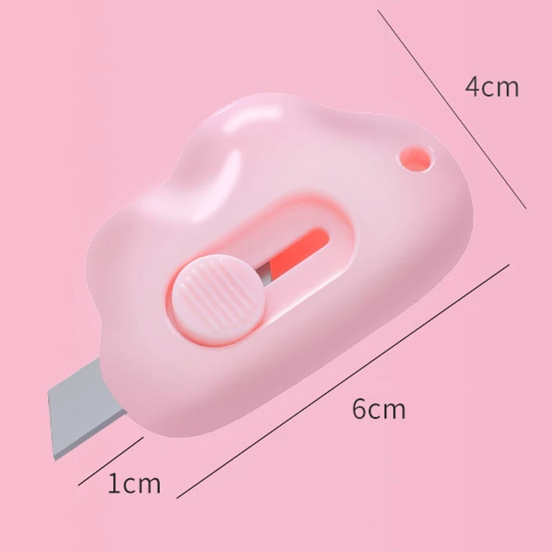 Niedliches Gebrauchs messer kawaii Box Cutter Cat Paw Express Box Cutter Brieföffner Papiers ch neider Staionery Messer Mini Taschen messer