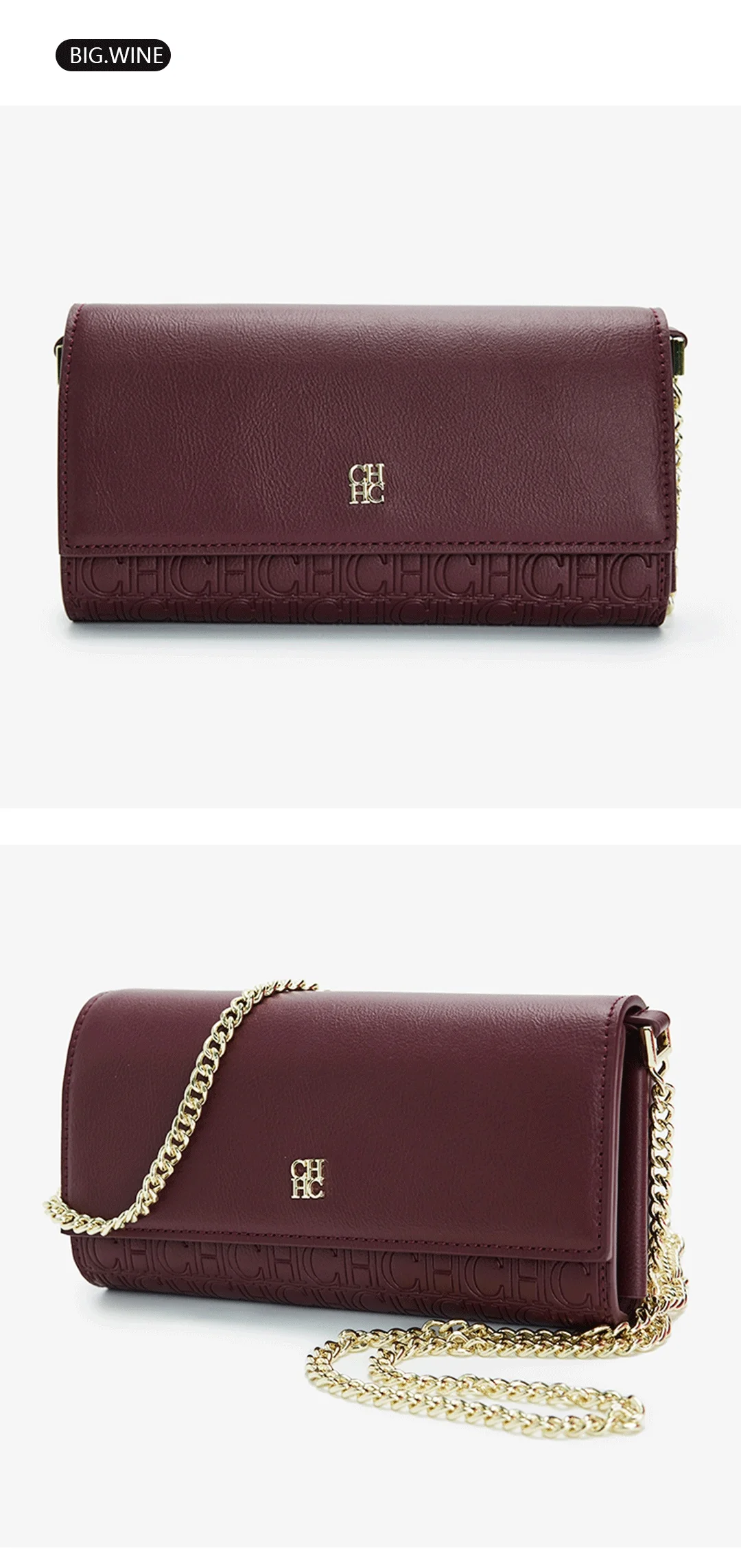 CH Clutch-Tasche für Damen, Ketten-Umhängetasche, Designer-Schulterhandtasche, Abendtasche, Geschenk-Geldbörse für Damen – Detail 7