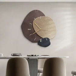 Modern Silent Wall Clock Simple Design Creative Home Decor Good Luck Living Room Hanging Timepiece