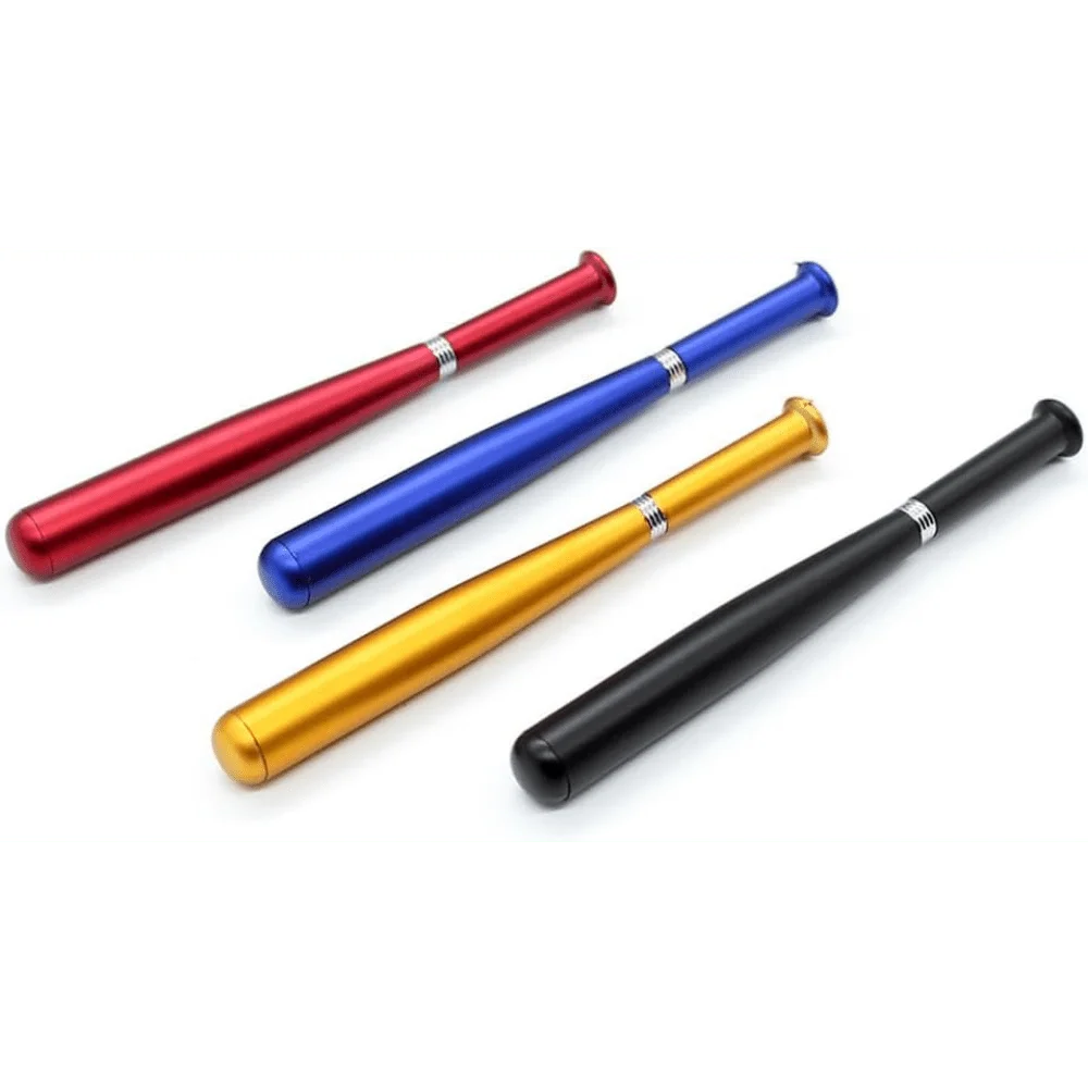 

Baseball Bat Pen: Smooth oil ink. Perfect for school, office pranks & gifts. A unique writing tool for students & pros.