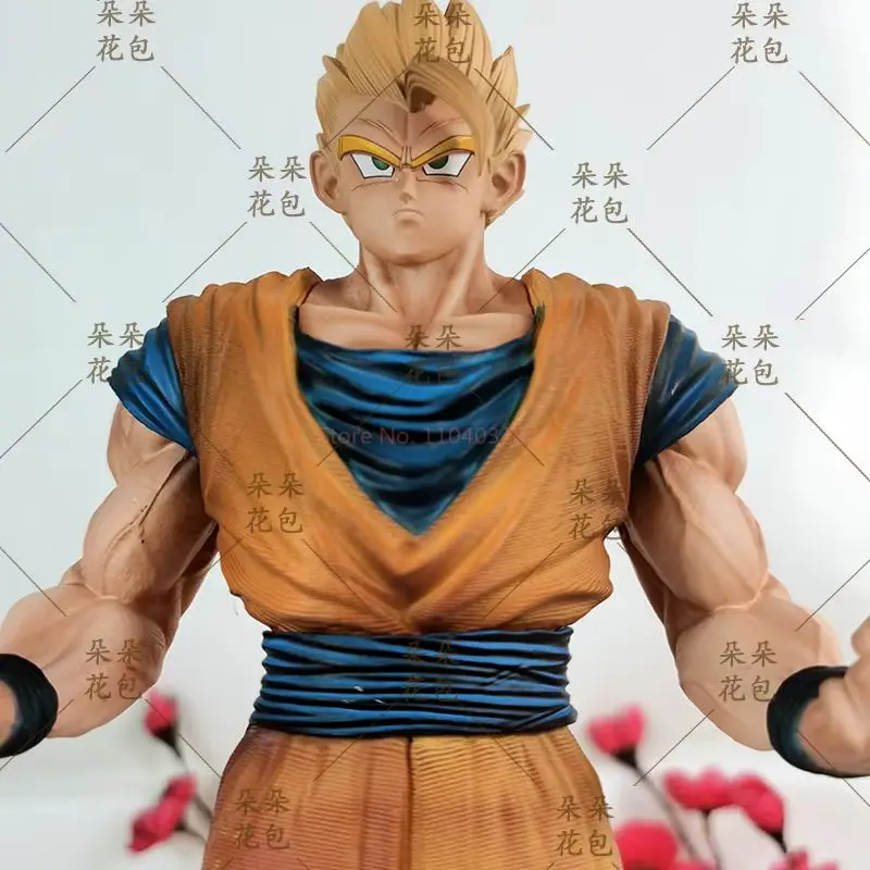 Dragon Ball Super Saiyajin 2 Gohan Actionfigur, 30 cm, stehende Pose, Anime-Statue für Desktop-Dekoration, Sammlergeschenke