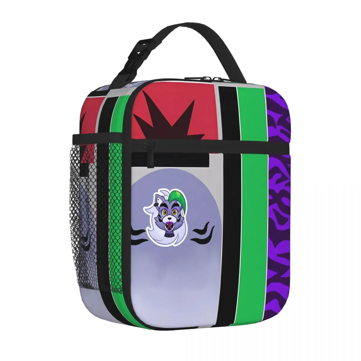 Bestselling Roxanne Wolf Fazbear Entertainment Preppy Outdoor Lunch Bag Playground Snack Leakproof Lunch Bag
