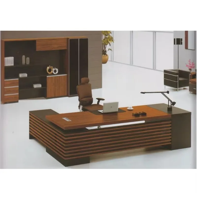 

Modern Design Office Table Wooden Manager Boss Office Table Design Executive Desk for Office Use