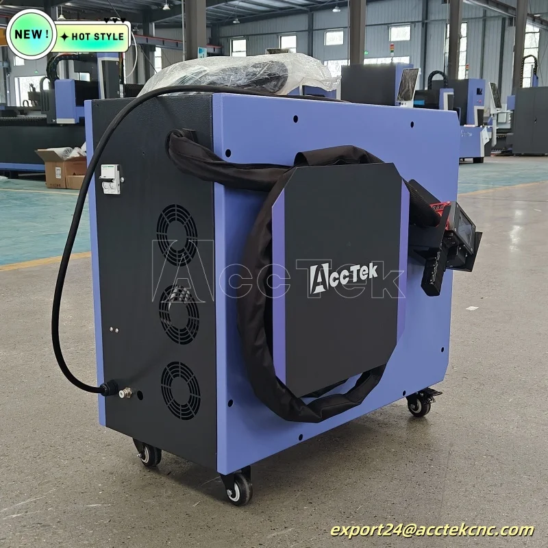 Non Damaging Substrate Pulse Laser Cleaning Machine 300W 200W 100W Mini Pulsed Laser Cleaner High-precision Rust Removing Tools