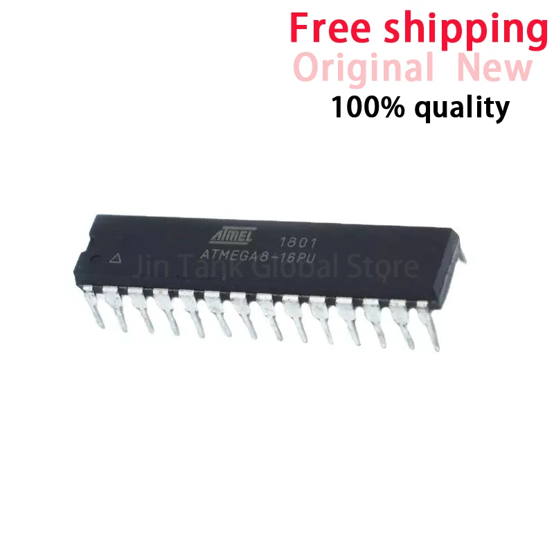 (10piece) 100% New ATMEGA8-16PU ATMEGA8 16PU DIP-28 Chipset