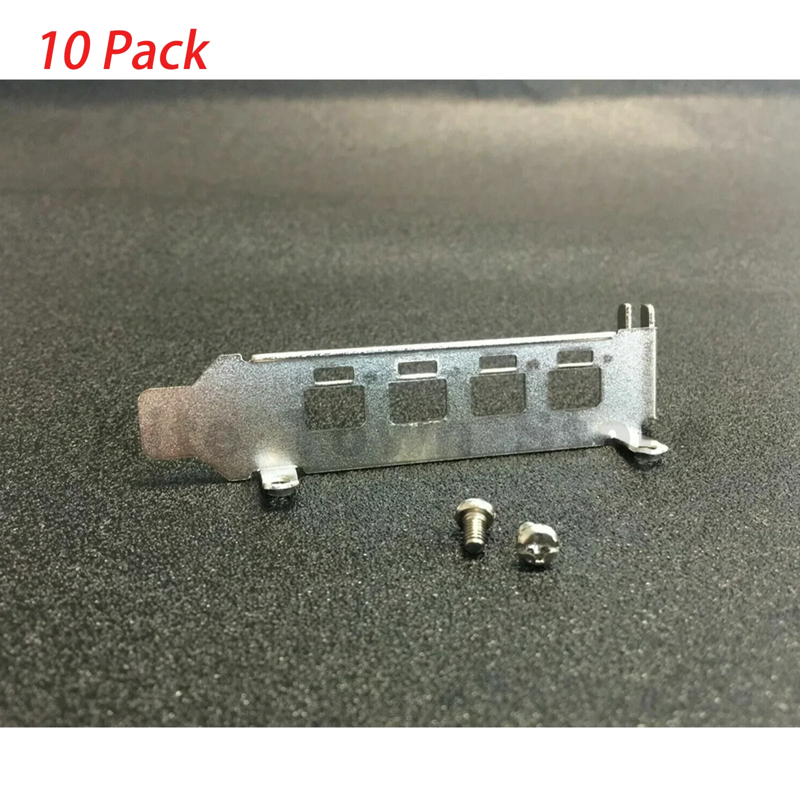 10-pack New Low Profile Bracket for NVIDIA Quadro K1200 NVS 510 P400 P600 P1000