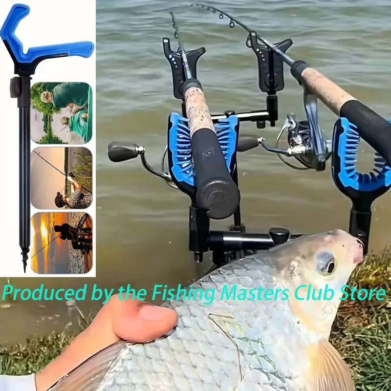 2Pcs High-Quality Fishing Rod Holder, Imperial M3/8 Thread, Stable Support and Easy to Install, Outdoor Fishing Accessories, Fishing Tools. - view 5