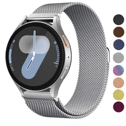 Milanese Loop Strap For Samsung Galaxy watch 7 5 pro 6 4 Classic 44mm /3/Active 2 20mm/22mm Bracelet Huawei gt 2/2e 3 pro 4 band