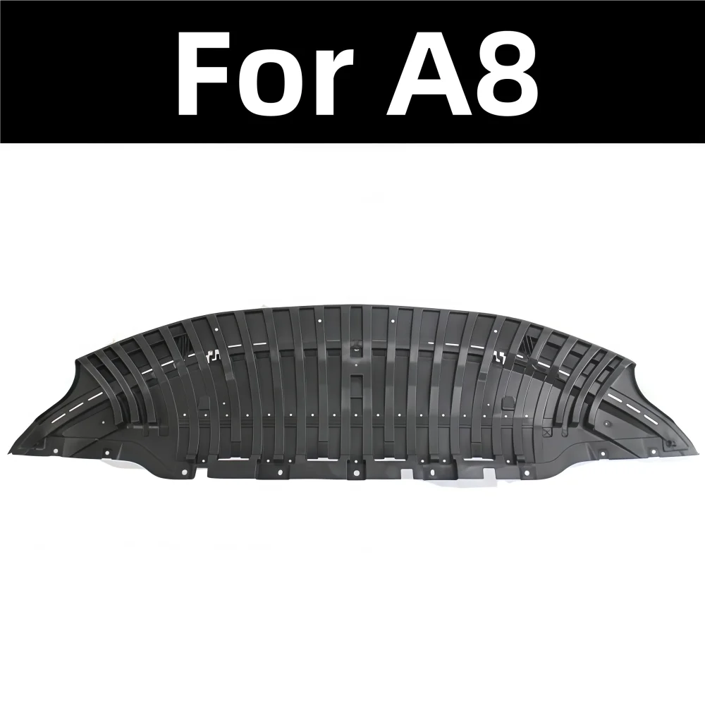 Onderste beschermplaat voor de voorbumper, 4H0807611C, voor Audi A8 S8, modeljaar 2015-2018.