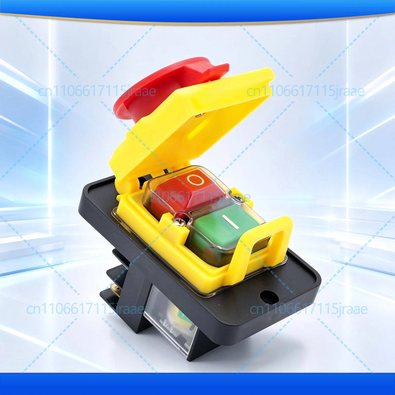 Switch KJD12-14 6-Pins 250V For KEDU Machine Push Button Unit