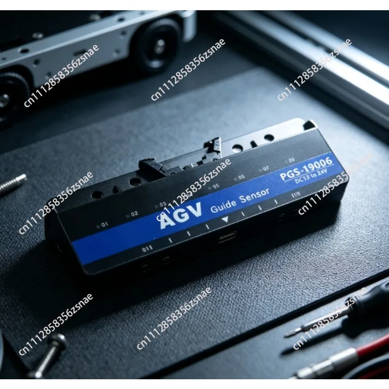 8-bit Magnetic Navigation Sensor AGV Trolley AGV Magnetic Navigation  Magnetic Stripe Sensor Handling Vehicle