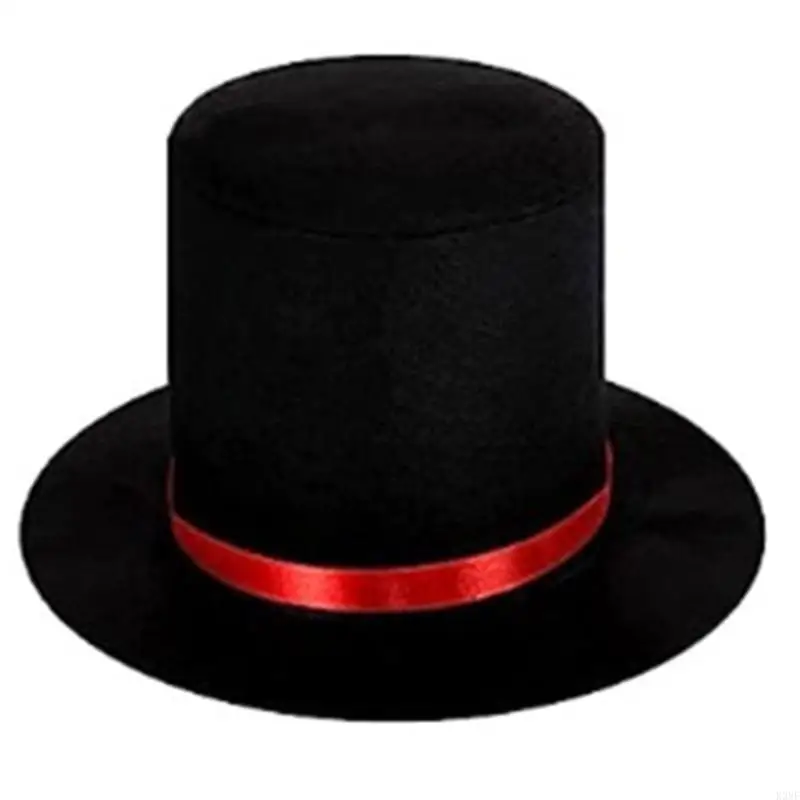 K3NF Gentleman Adult Hat Fashionable Unisex Hat Elegant Soft Hat Costume Accessory Dress Up WomenHat Children's Adult Cloth