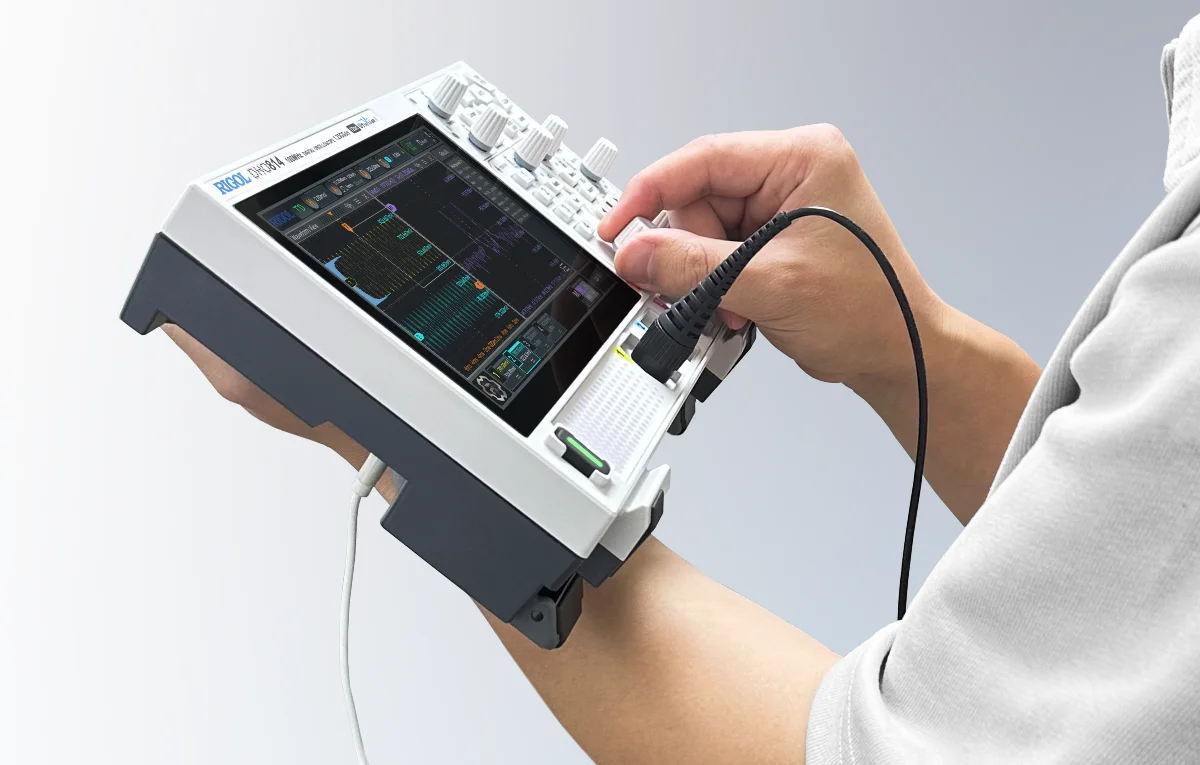 RIGOL Super Light Digital Oscilloscope, DHO802, DHO804, DHO812, DHO814 ,2/4Channel 70/100MHz 12 Bit 1.25GSa/Sec 25MPts Depth