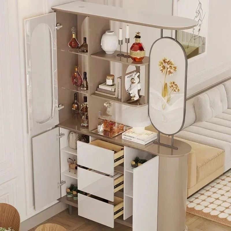 

Display European Storage Luxury Wall Wine Cabinets Modern Liquor Simplicity Mueble Licorera Bar Wine Cabinets Furniture QF50JG