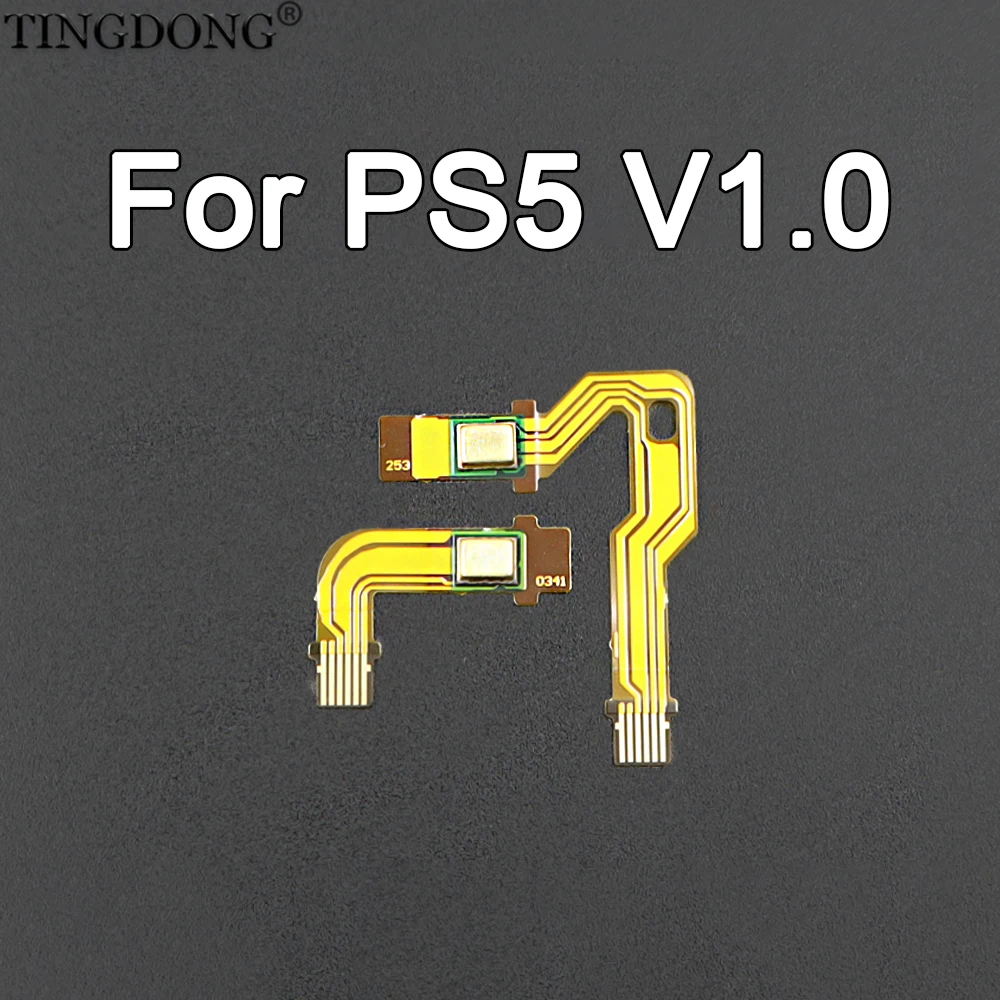 Microphone Flex Cable For PS5 DualSense Wireless Controller, Replacement Ribbon Cable with Built-in Microphone For PS5