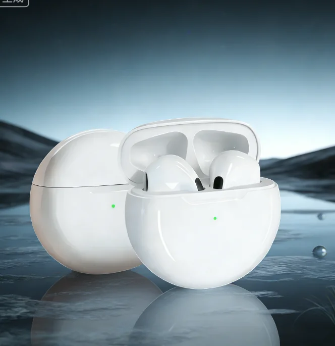 Pro 6 TWS Wireless Headphones with Mic Fone Bluetooth Earphones Sport Earbuds Running Pro6 Headset