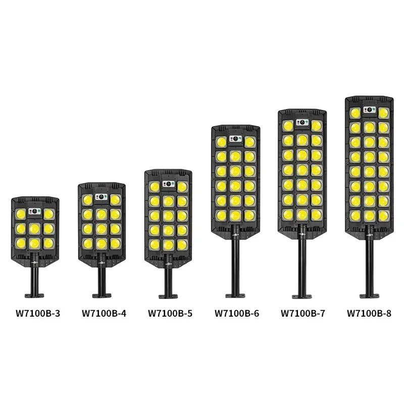 Imagem -02 - Solar Power Street Lights com Modo de Luz Impermeável Sensor de Movimento Lâmpada de Segurança para Jardim Pátio Caminho Quintal ao ar Livre