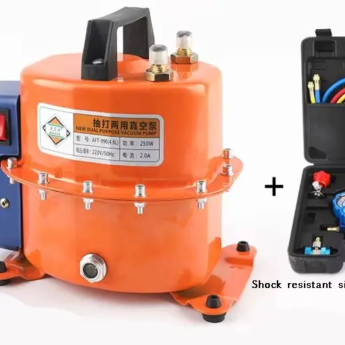 

Автомобильный вакуумный насос для кондиционирования воздуха, регулируемый насос двойного назначения, насос для обнаружения утечек давления, инструмент для ремонта