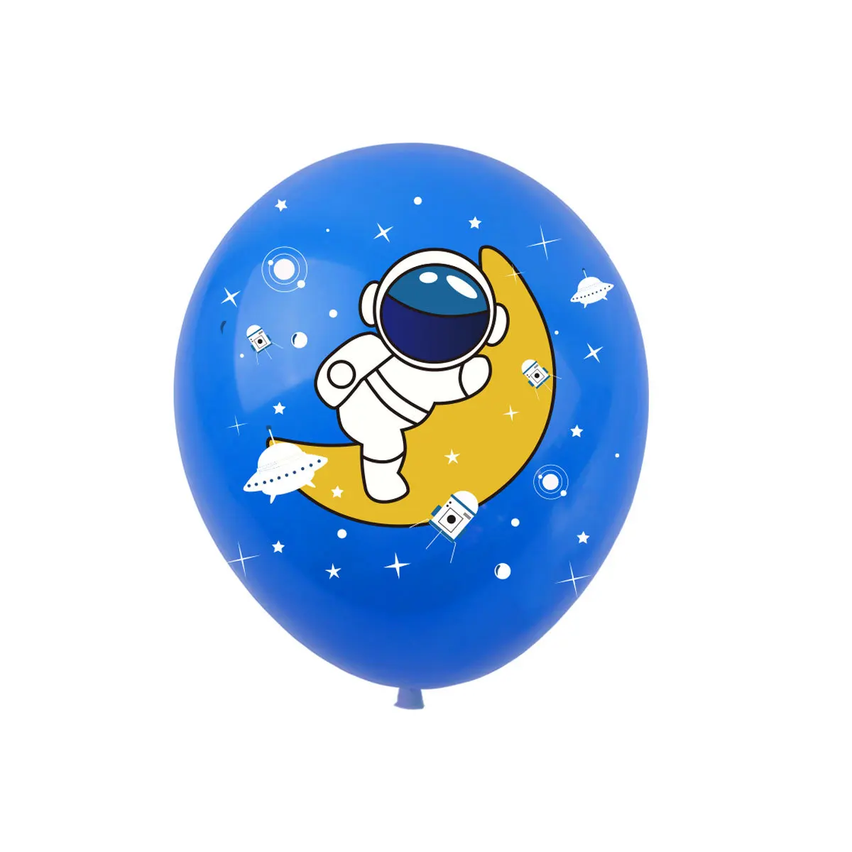 Astronaut Theme Party Decoration Supplies Aviation Astronaut Pattern Venue Decoration High Quality 12 Inch Latex Balloon 20pcs