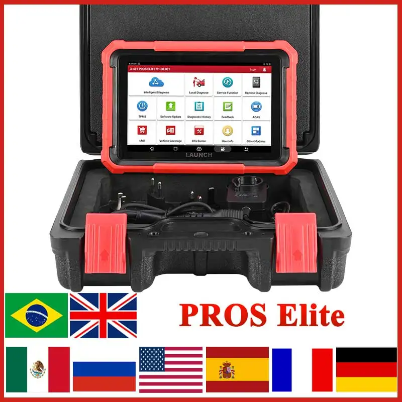 On Sale - LAUNCH X431 PROS Elite Car Diagnostic Tool OBD2 Diagnostic Scanner Professional Automotive Tool Auto Scanner