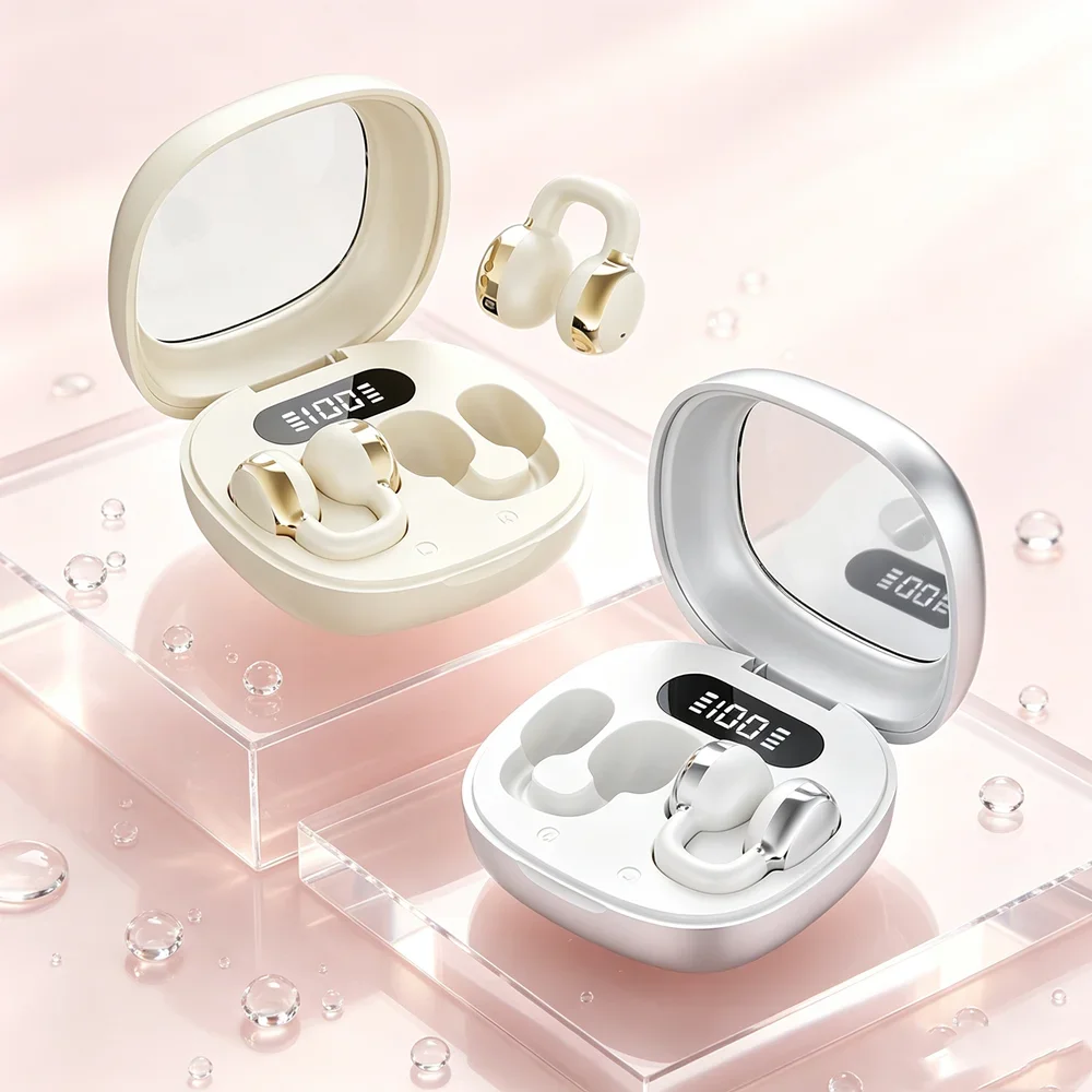 TWS Wireless Headphones Bluetooth Earbuds Compact Bluetooth Earphones Offer Superior Noise Isolation for Daily Subway Commutes