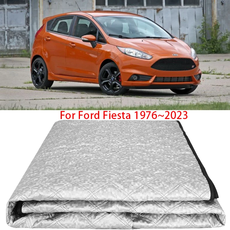 Car Snow Shield Covers For Ford Fiesta MK7 MK8 1976~2023 Sunshade Windscreen Ice Protection Anti-Frost Exterior Accessories 2012