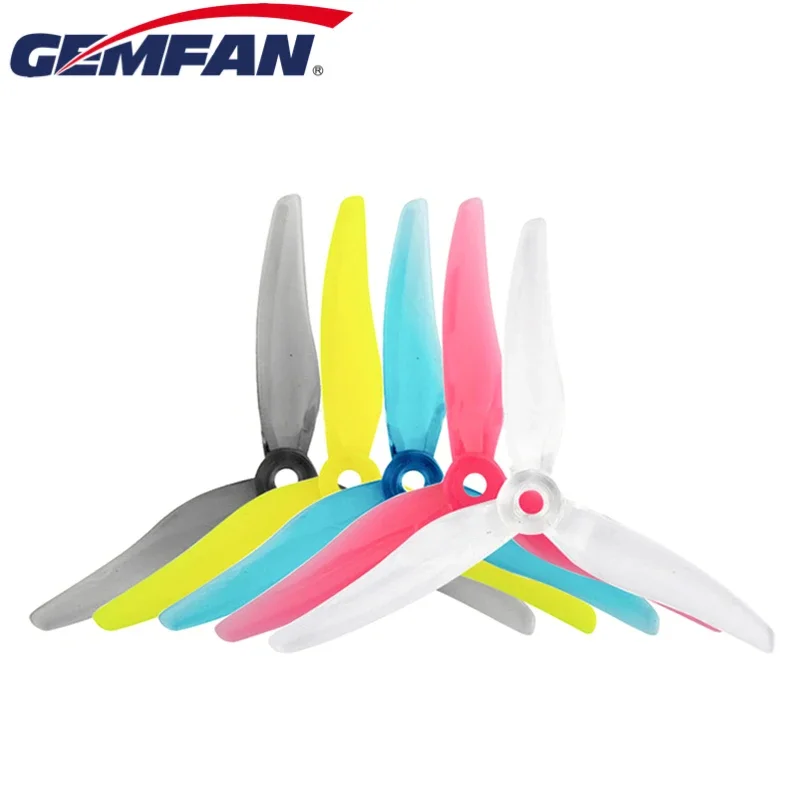 Gemfan Hurricane 51466 V2 5inch 3 Blade CW CCW Propeller for 2306 Brushless Motor  RC FPV Multirotor Helicopter Racing Drones