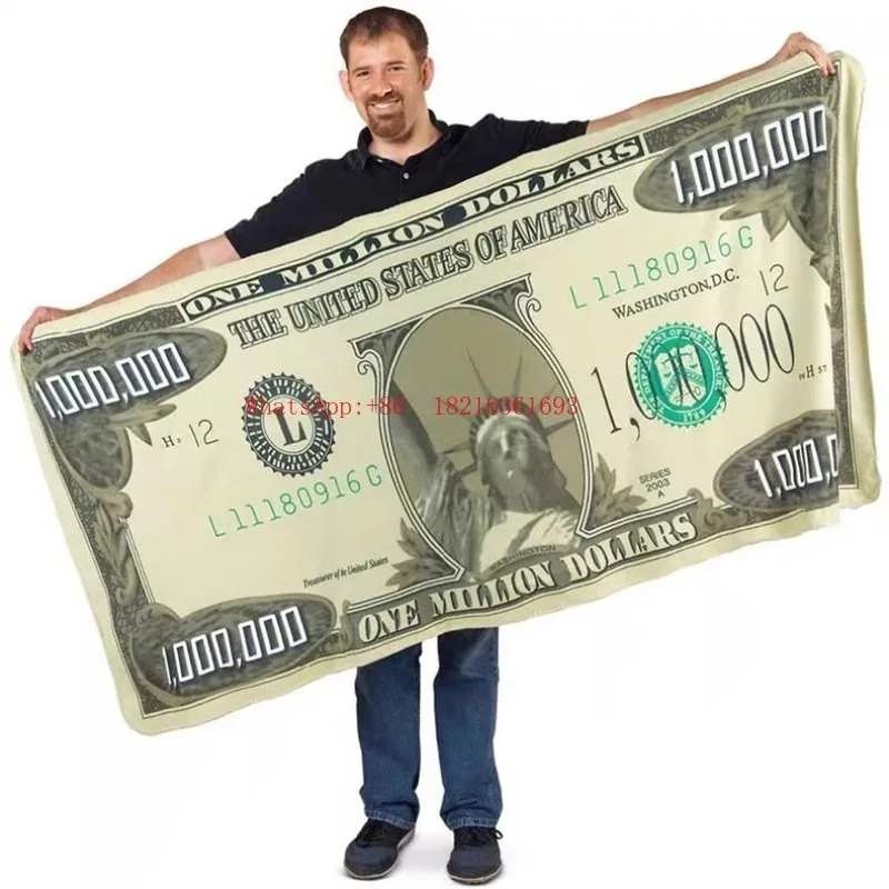 Million dollar blanket creative funny blanket, niche senior boyfriend and girlfriend birthday practical gift