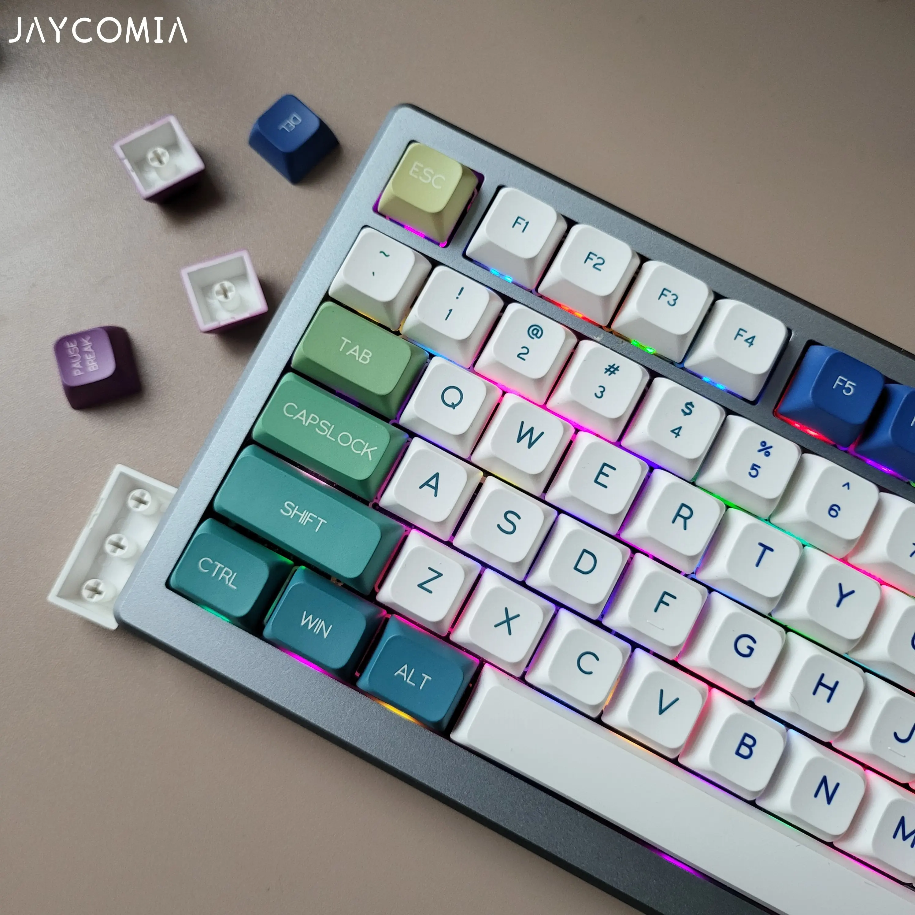 

XDA Keycaps Korean German French Espanish Russian Abnt2 Arabic PBT Dye Sub Keycaps For ISO DE FR ES Layout Mechanical Keyboard