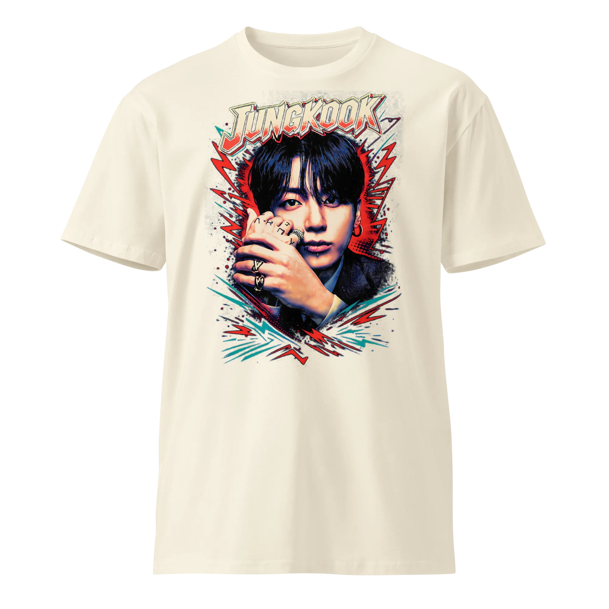 BTS Jungkook Taehyung 2026 World Tour, beidseitig bedrucktes T-Shirt mit Porträt und einer Liste der Tour-Städte, für Kpop-Fans, Herren, Damen und Kinder. – Detail 7