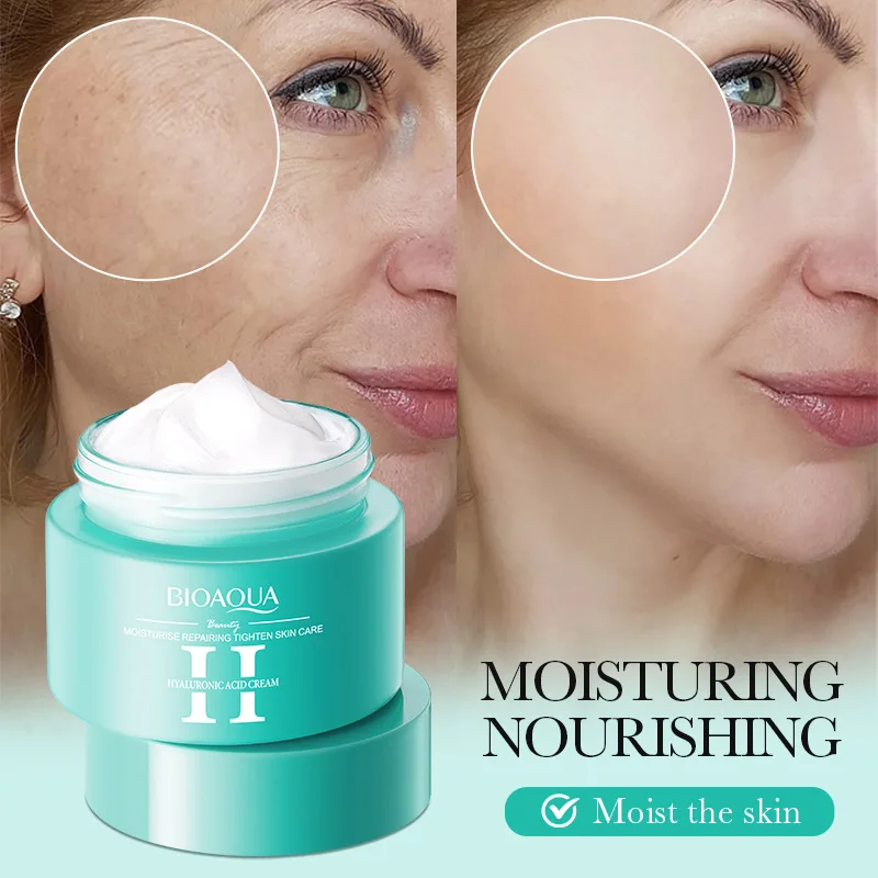 

Hyaluronic Acid Face Cream Moisturizing Nourishing Repair Firming Anti-wrinkle Facial Cream Beauty Skin Care Products 60g