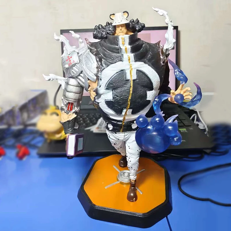 

30 см аниме LX MAX Bartholemew Kuma Oka Shichibukai экшн-фигурки цельная деталь большая Статуэтка Медведь ПВХ модель игрушки периметр подарок