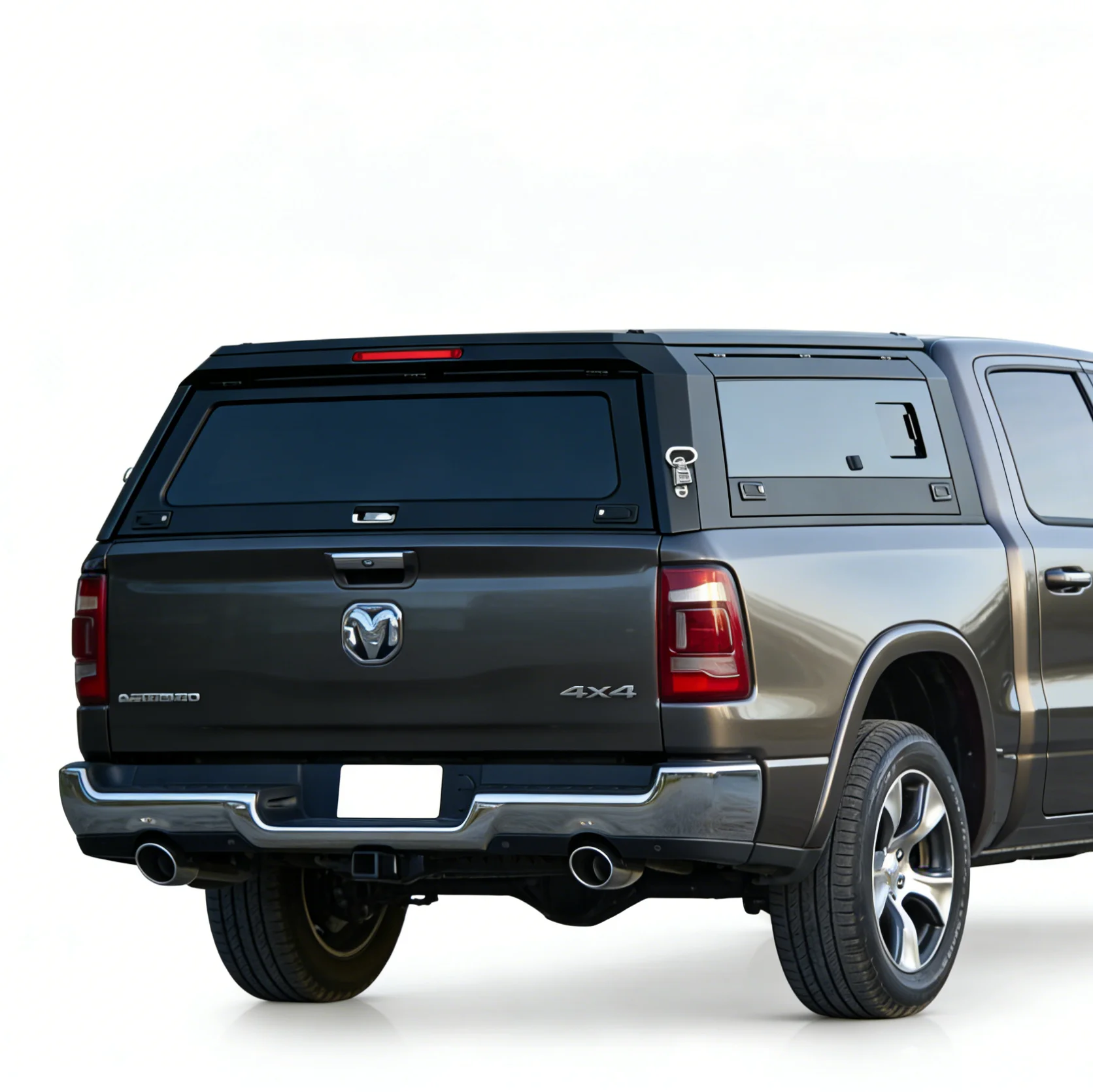 Cubiertas Plegables de Alta Calidad para Camionetas, Cubierta Tri-Plegable para Caja de Camioneta, Accesorios para F150, para DOGE RAM 1500/Laramie 2019+ 5.5FT