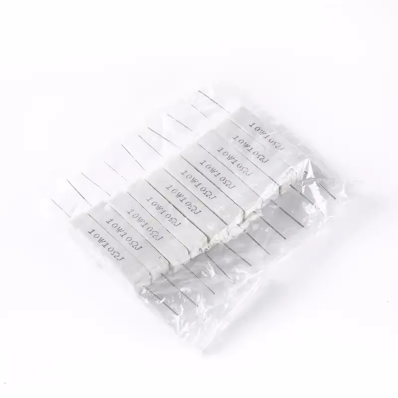 

20PCS Cement Resistance 10W 1R 2R 5R 8R 10R 15R 20R 25R Accuracy 5%