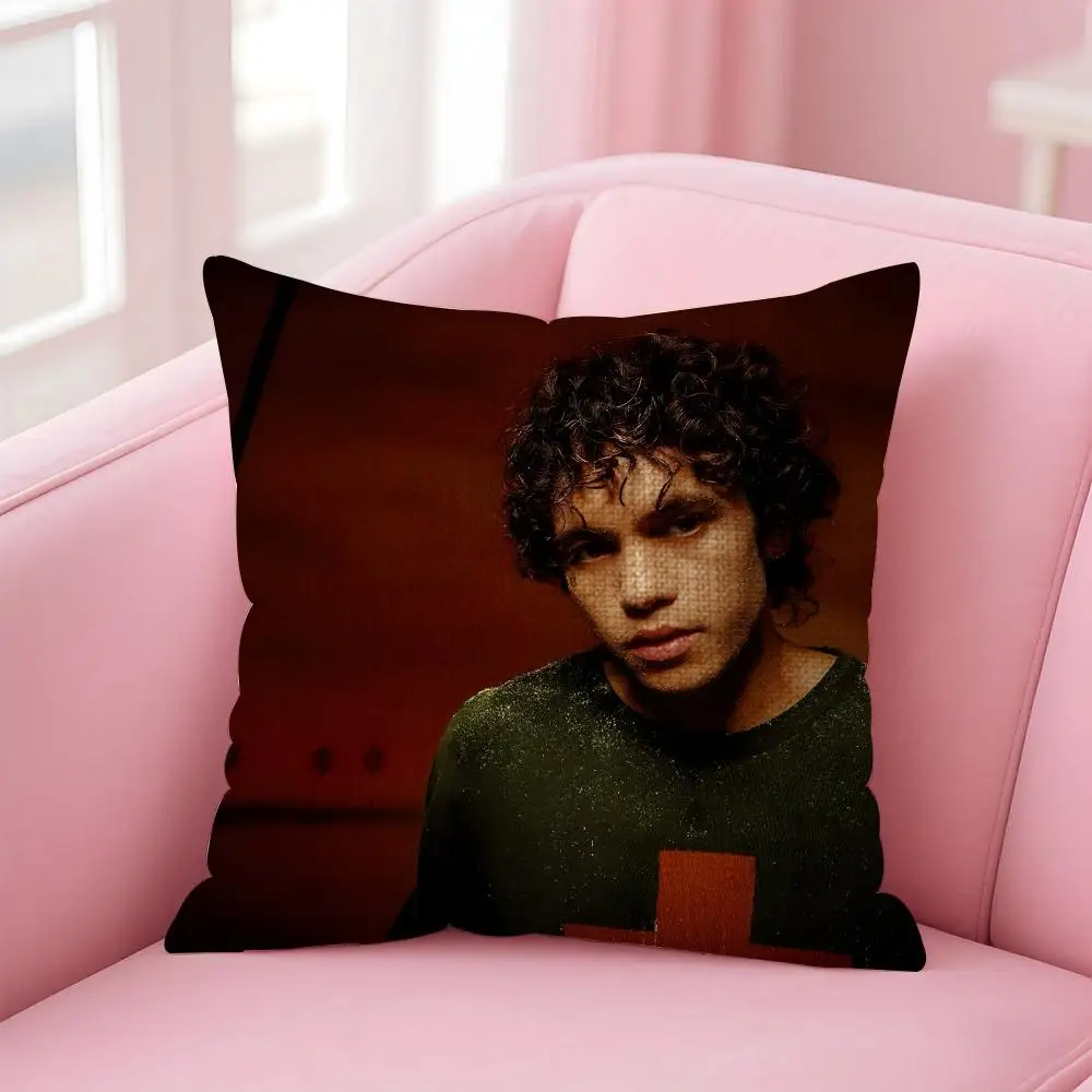 Singer D-Dominic Fike Cushion Cover Decorative Linen Throw Pillow Case Soft For Bed Sofa Car Home Decor