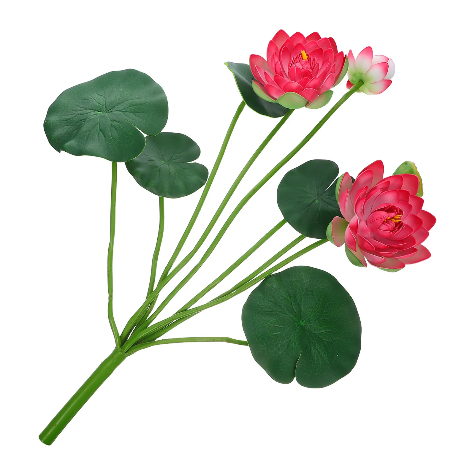 

Simulation Lotus Decoration Artificial Leaf Pick Beautiful Fake Bouquets Flower Faux Flowers