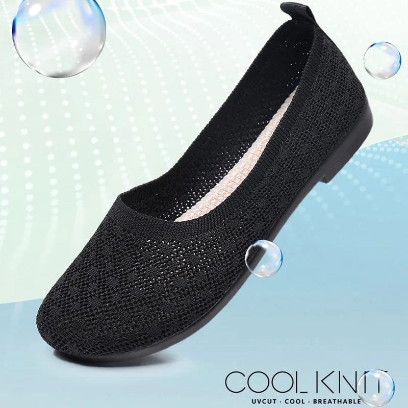 

Summer New Style Mesh Shoes for Women Old Beijing Cloth Shoes Hollow Breathable Mom Shoes Soft Sole Comfortable Work Shoes Sourc