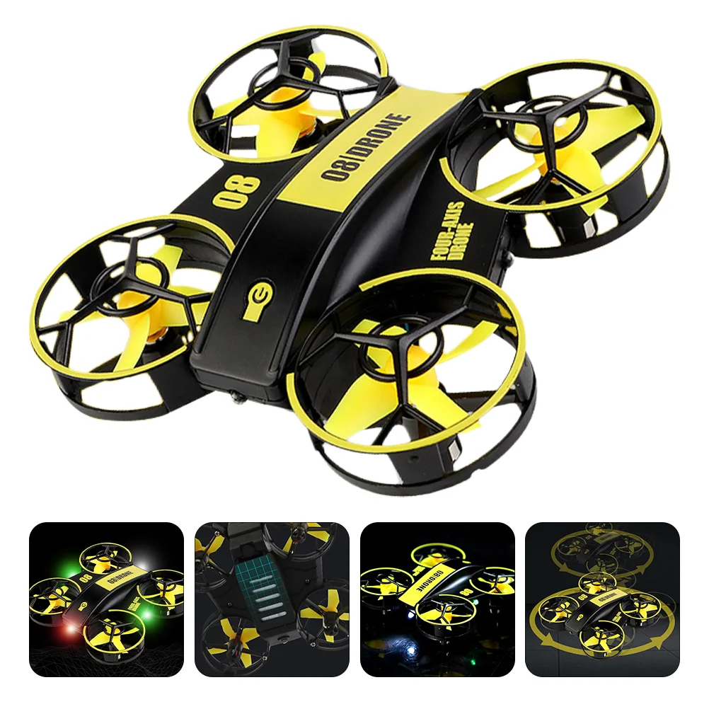 

Quadcopter Mini Drone LED RC Remote Control Helicopter Plane for Children Adult