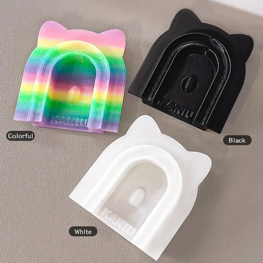 أداة مساعدة جديدة لعين القطة، مجموعة أدوات فنية احترافية محمولة للأظافر، مرآة زجاجية بتأثير عين القطة، صالون أظافر متخصص #2