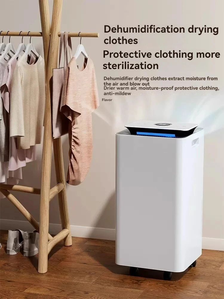 New 12 L Dehumidifier Silent Industrial Dehumidifier ful Basement Indoor Moisture sorption Air Drying Purifier