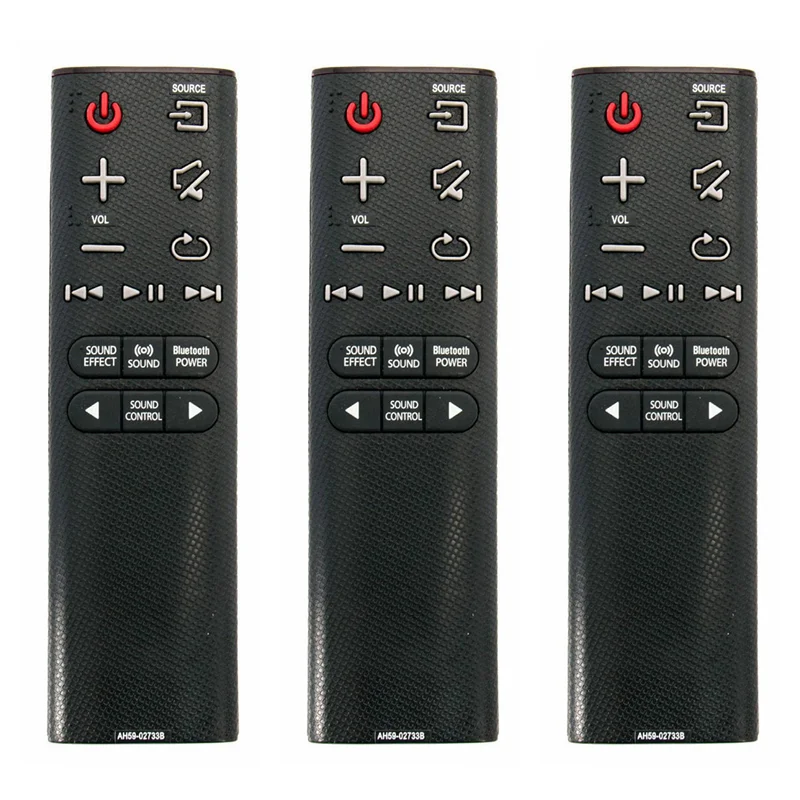 

【Buy It-Now!】3X Remote Control Ah59-02733B For Soundbar Hwk360 Hwk450 Hwk550 Hwj4000