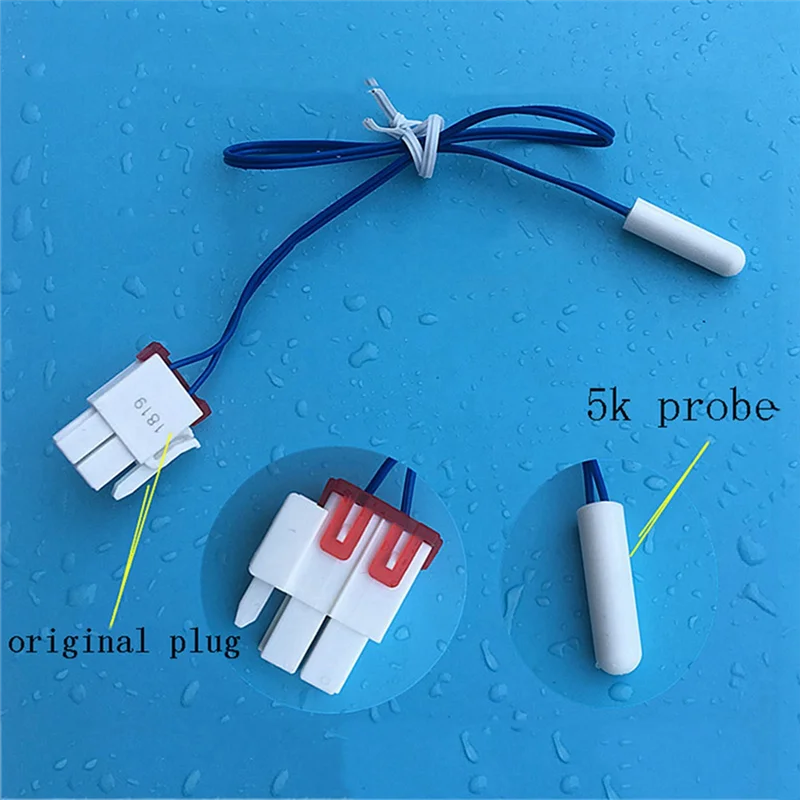 A23F-Temperature Sensor For  RSH1NBBP Fridge Thermistor Refrigerator Freezer Sensor Probe Replacement Parts