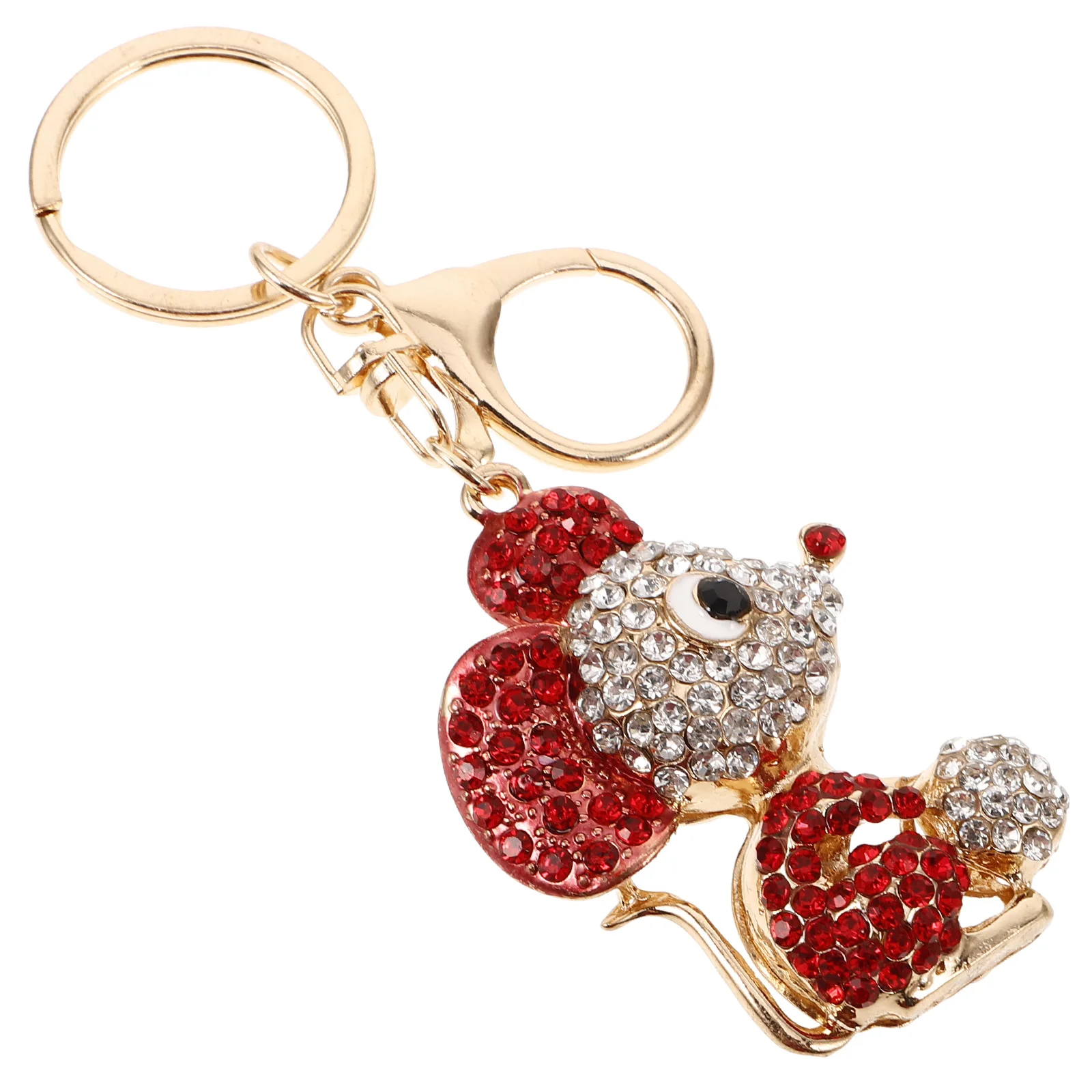 

Cute Mouse Key Chain Zinc Alloy Backpack Purse Accessories Charm H bags Cute Purse Charms For H bags Decorations Keychains