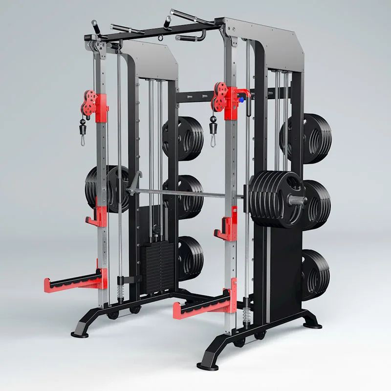 

Коммерческий домашний высококачественный тренажер для бодибилдинга, оборудование для фитнеса, тренажерного зала Смита и функциональный тренажер, многофункциональная стойка