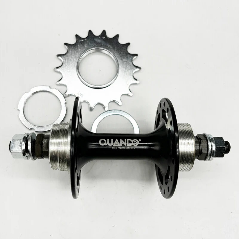 QUANTO 32 H 18 T Ball Bead CNC Aluminum Light Weight Fixed Gear Bicycle Hub