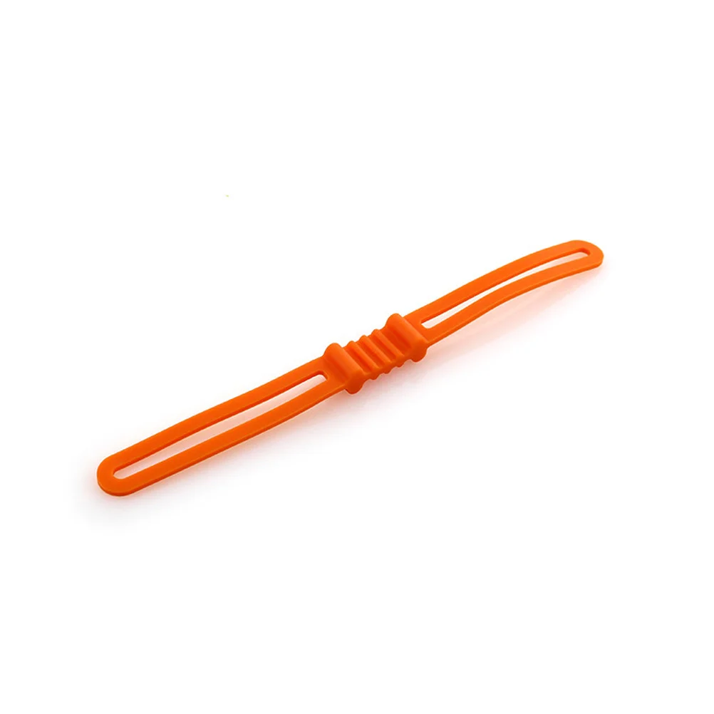 

10 pcs Bicycle Ties Elastic Band Wrapper Mount For Phone Light Pump Repair Kit Tool Kettle Rack Mountain Road