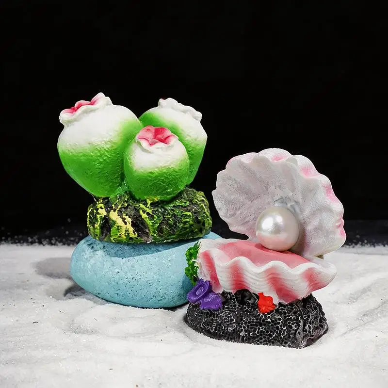 Aquarium Volcano Shape Air Bubble Stone Oxygen Pump Fish Tank Ornament Aquarium Decoration Oxygen