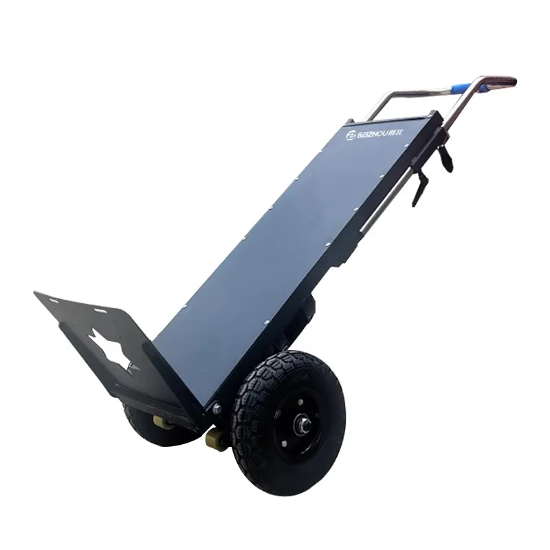 1200W Electric Stair Climbing Cart with 350KG Capacity Hand Trolley Motorized Stair Climber Flat Truck Handheld Climb Cart